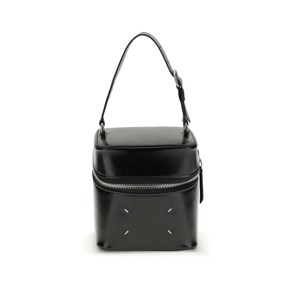 Maison Margiela Black Calf Leather Bos Taurus Backet Bag
