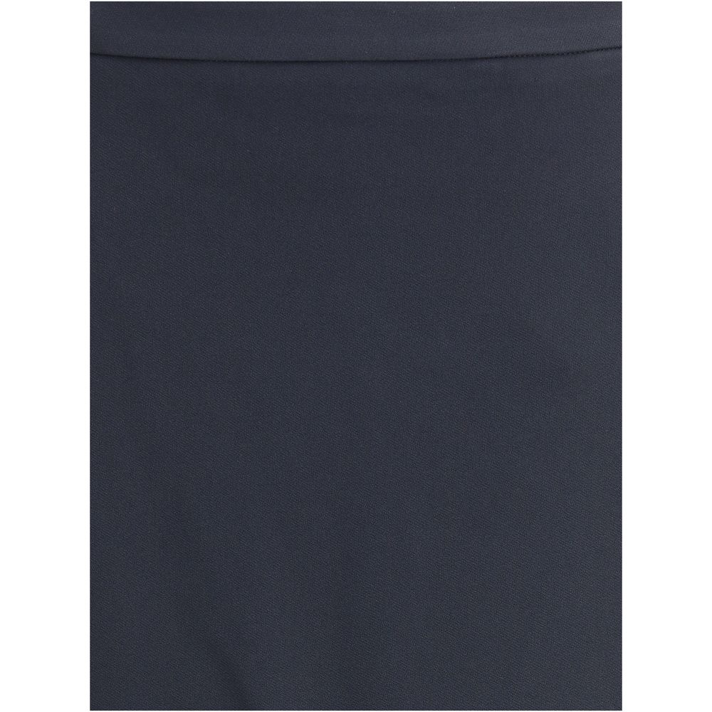 Givenchy Black Viscose Midi Skirt