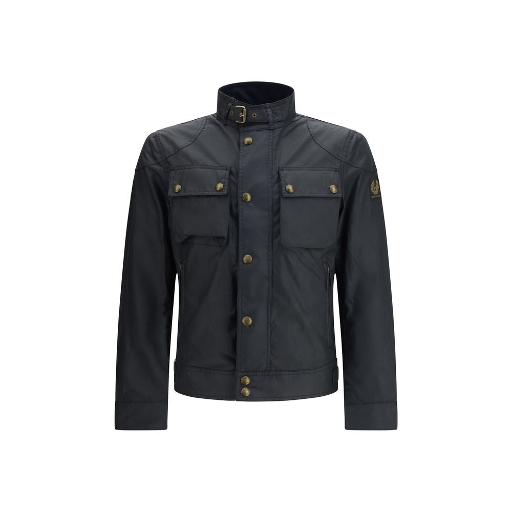 Belstaff Blue Cotton Coat