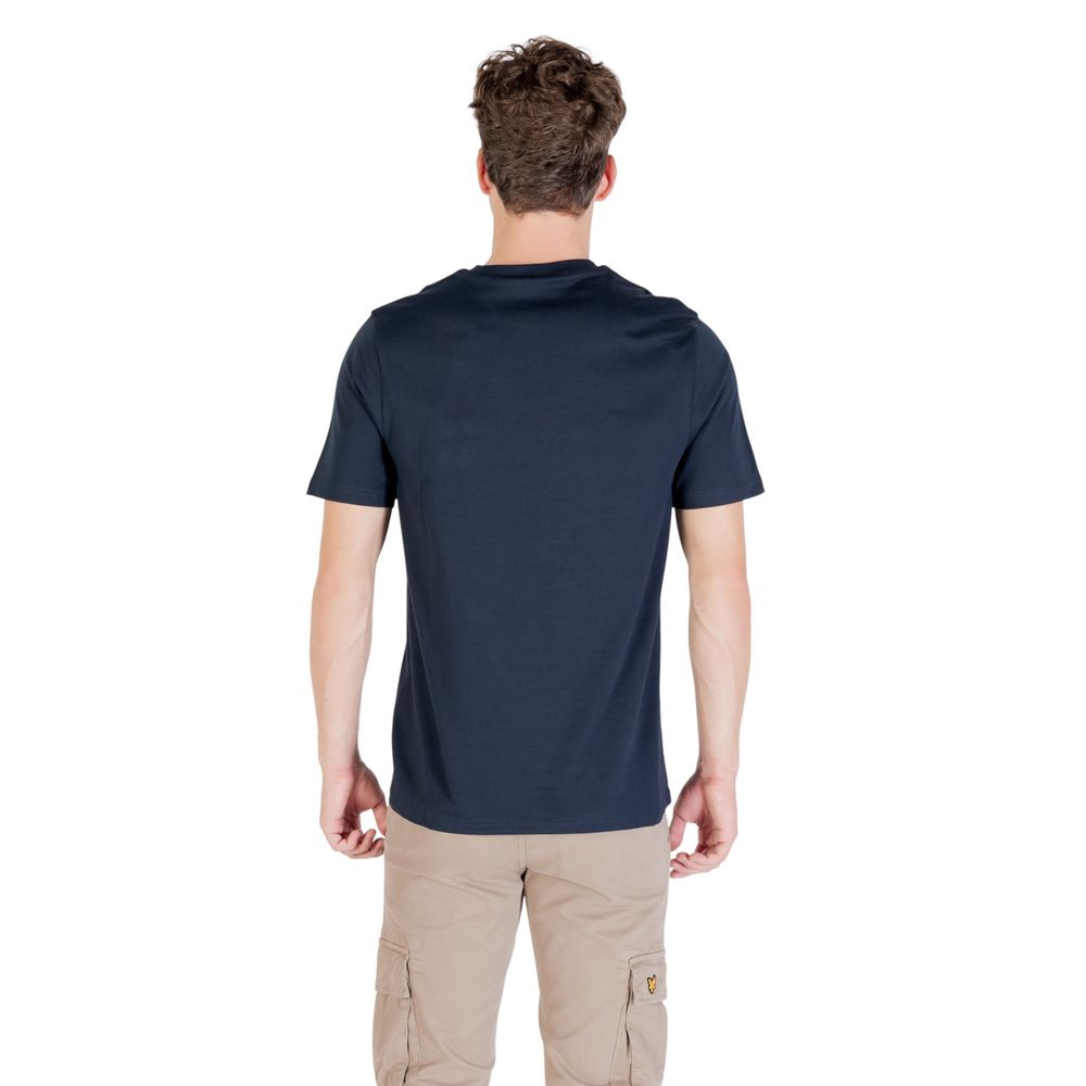 Lyle & Scott Blue Cotton T-Shirt