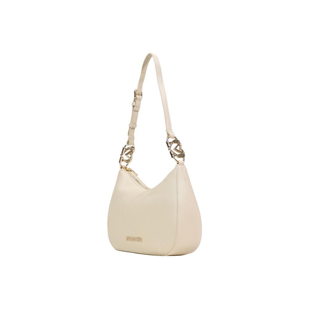 Love Moschino Beige Polyethylene Handbag