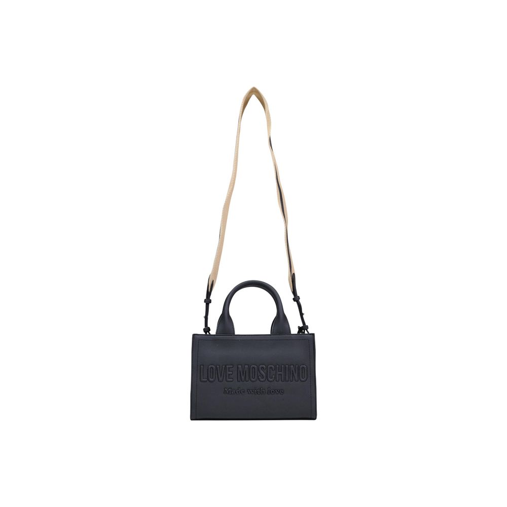 Love Moschino Black Polyethylene Handbag