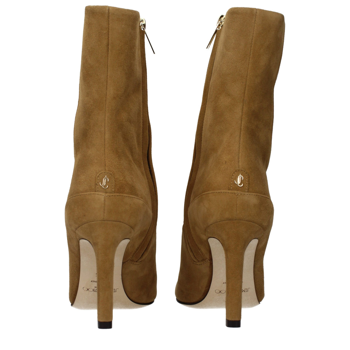 Jimmy Choo Brown Leather Ankle Boots