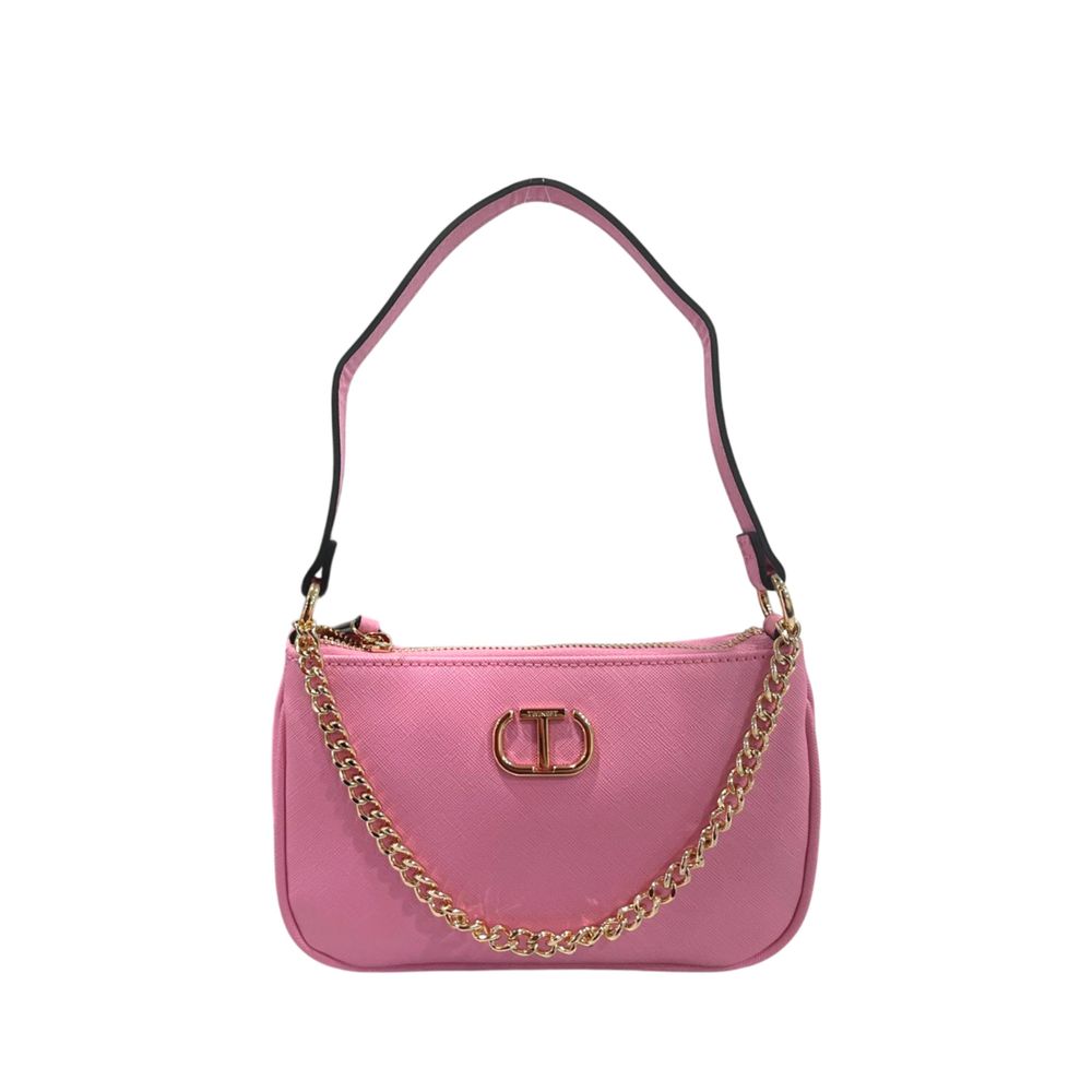 Twinset Multicolor Polyethylene Clutch Bag