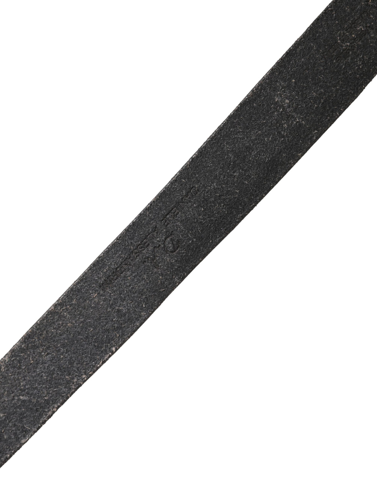 Daniele Alessandrini Men Black Leather Metal Buckle Belt