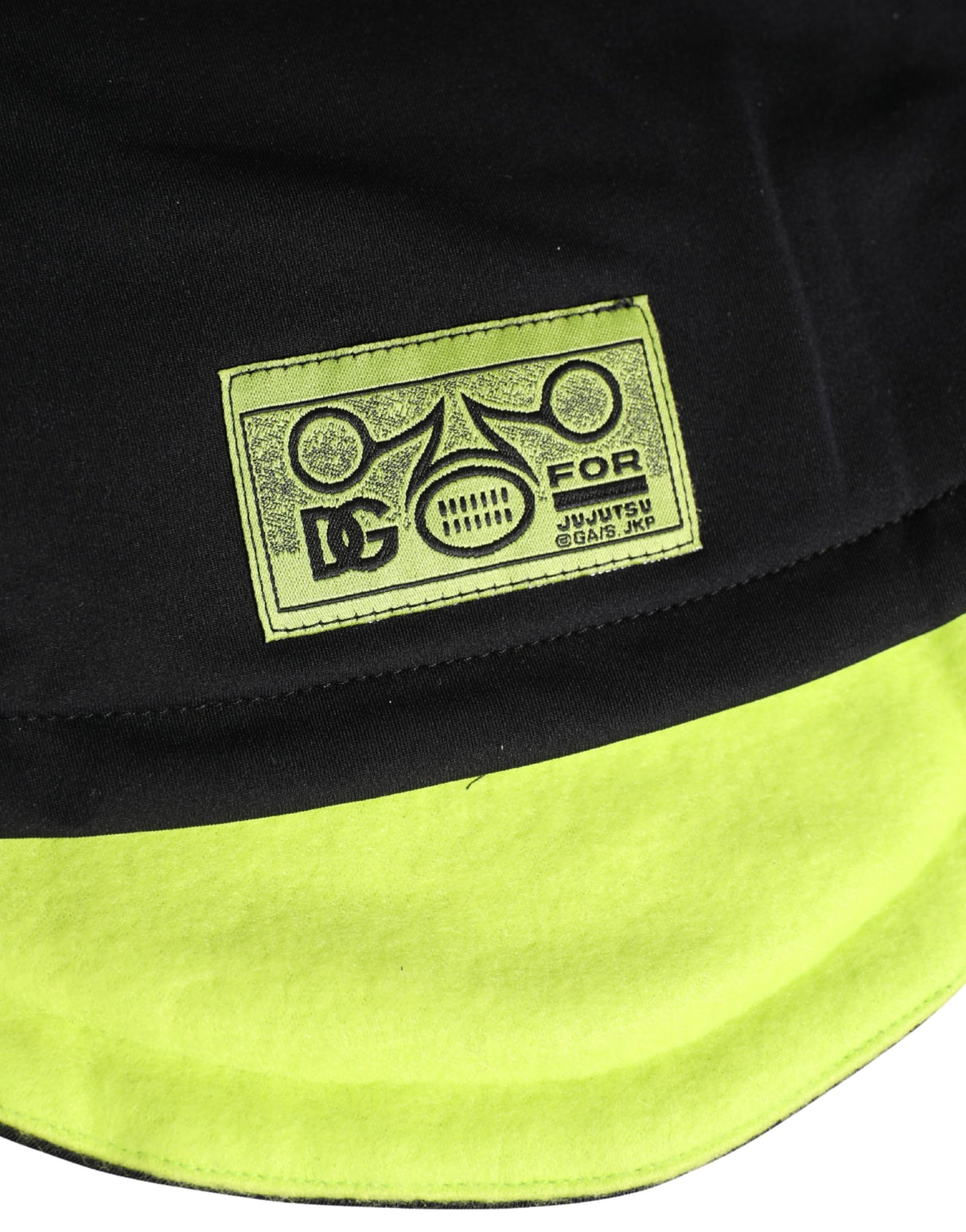 Dolce & Gabbana Men Black Polyester Knitted Bucket Capello Hat