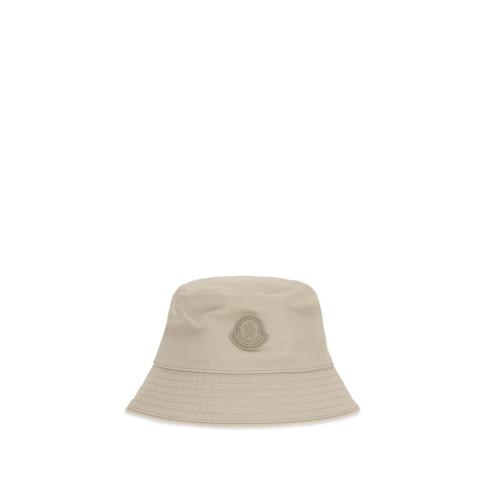 Moncler Beige Cotton Bucket Hat