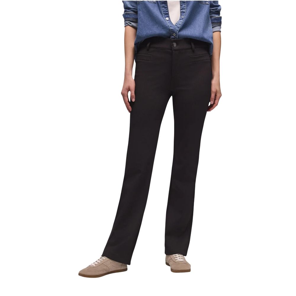 Street One Black Polyamide Bootcut Jeans