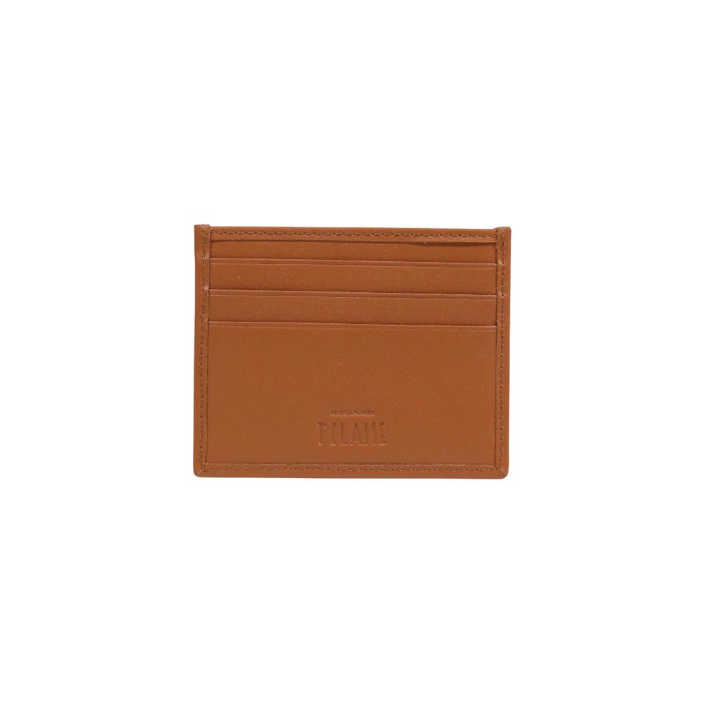 Alviero Martini Prima Classe Beige Polyethylene Cardholder