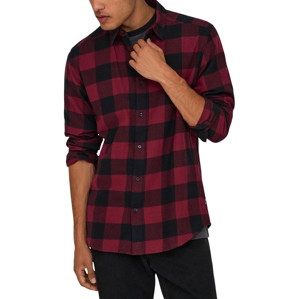 Only & Sons Multicolor Cotton Pattern Shirt