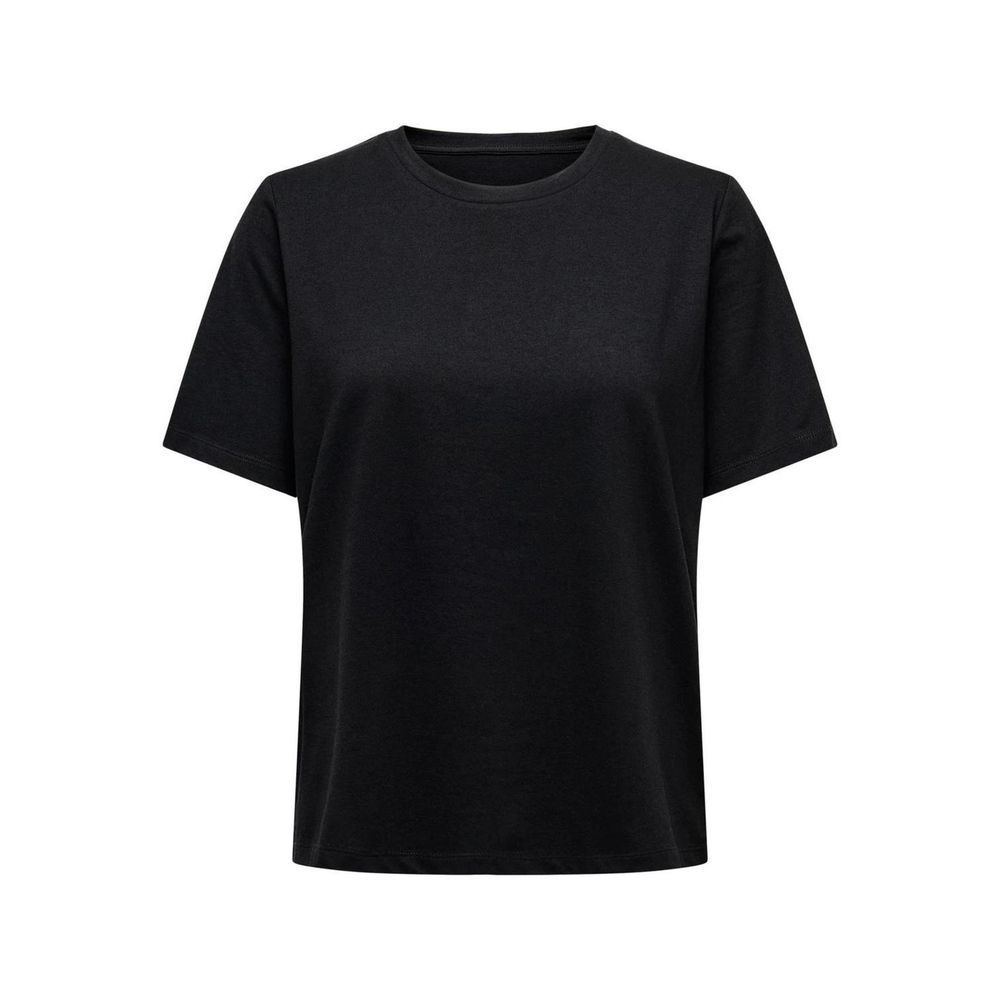 Only Black Cotton T-Shirt