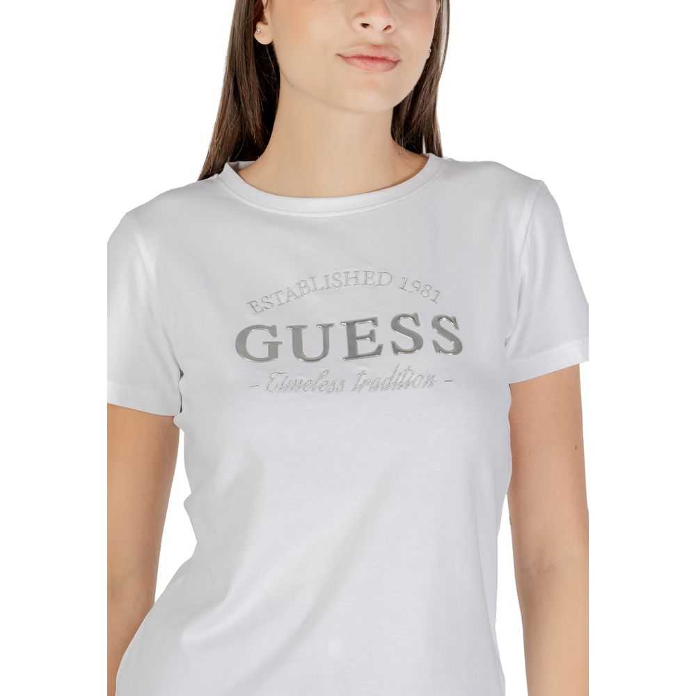 Guess Active White Cotton Sportswear