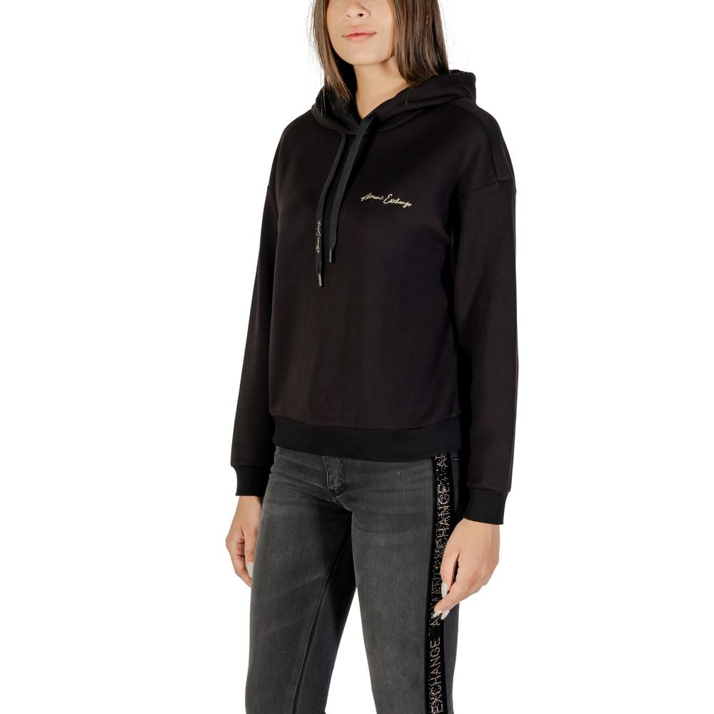 Armani Exchange Bicolor Viscose Hoodie