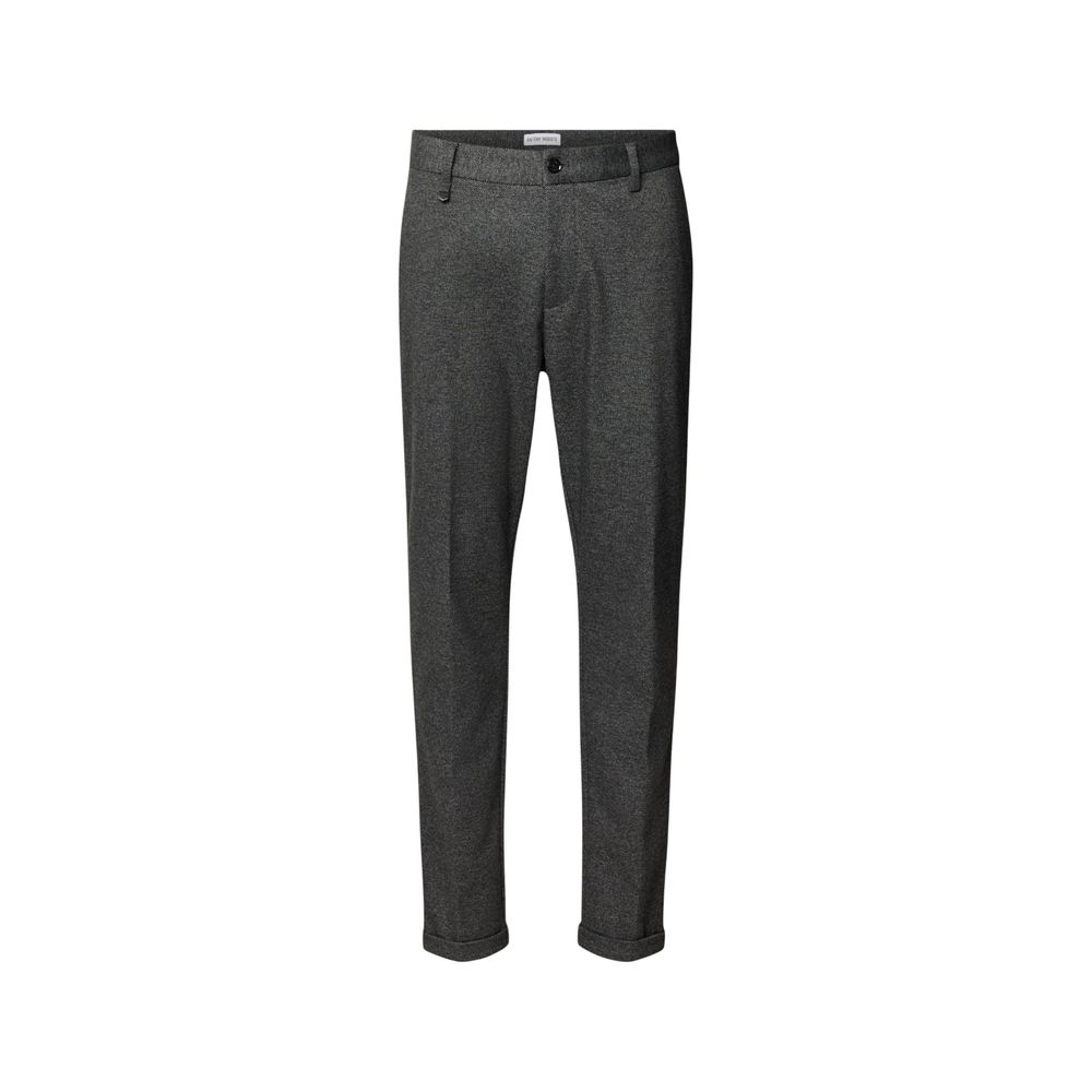 Antony Morato Gray Polyester Skinny Pants