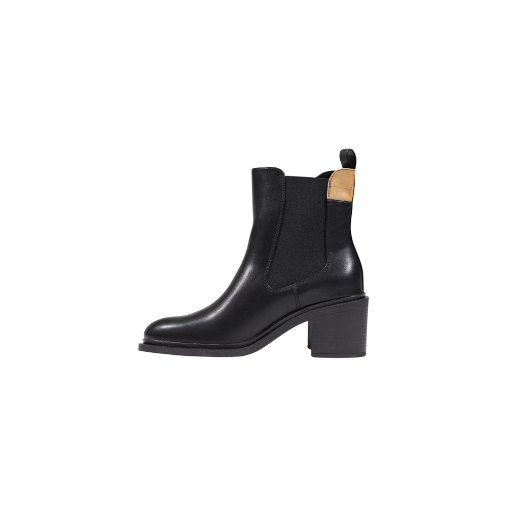 Alviero Martini Prima Classe Black Polyethylene Ankle Boots