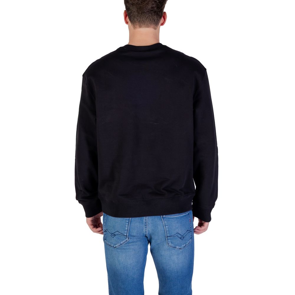 Calvin Klein Jeans Black Cotton Sweatshirt