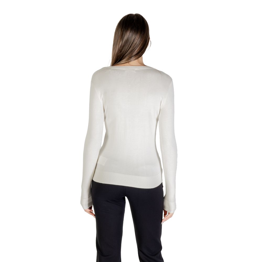 Guess Cream Viscose Sweatshirt