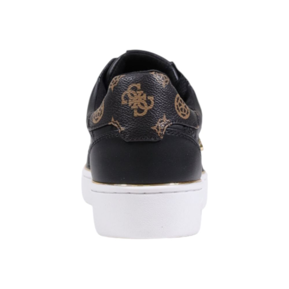 Guess Black Polyethylene Low Top Sneakers