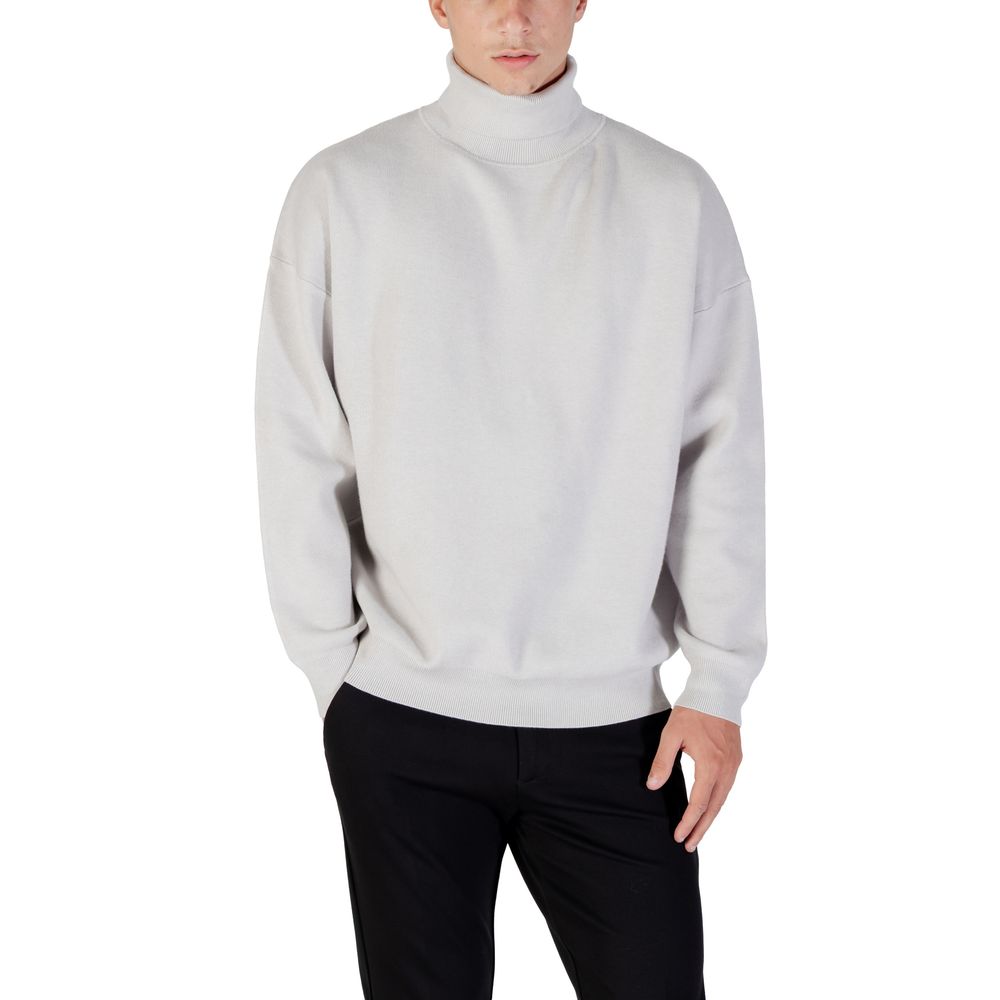 Antony Morato Gray Viscose Sweatshirt