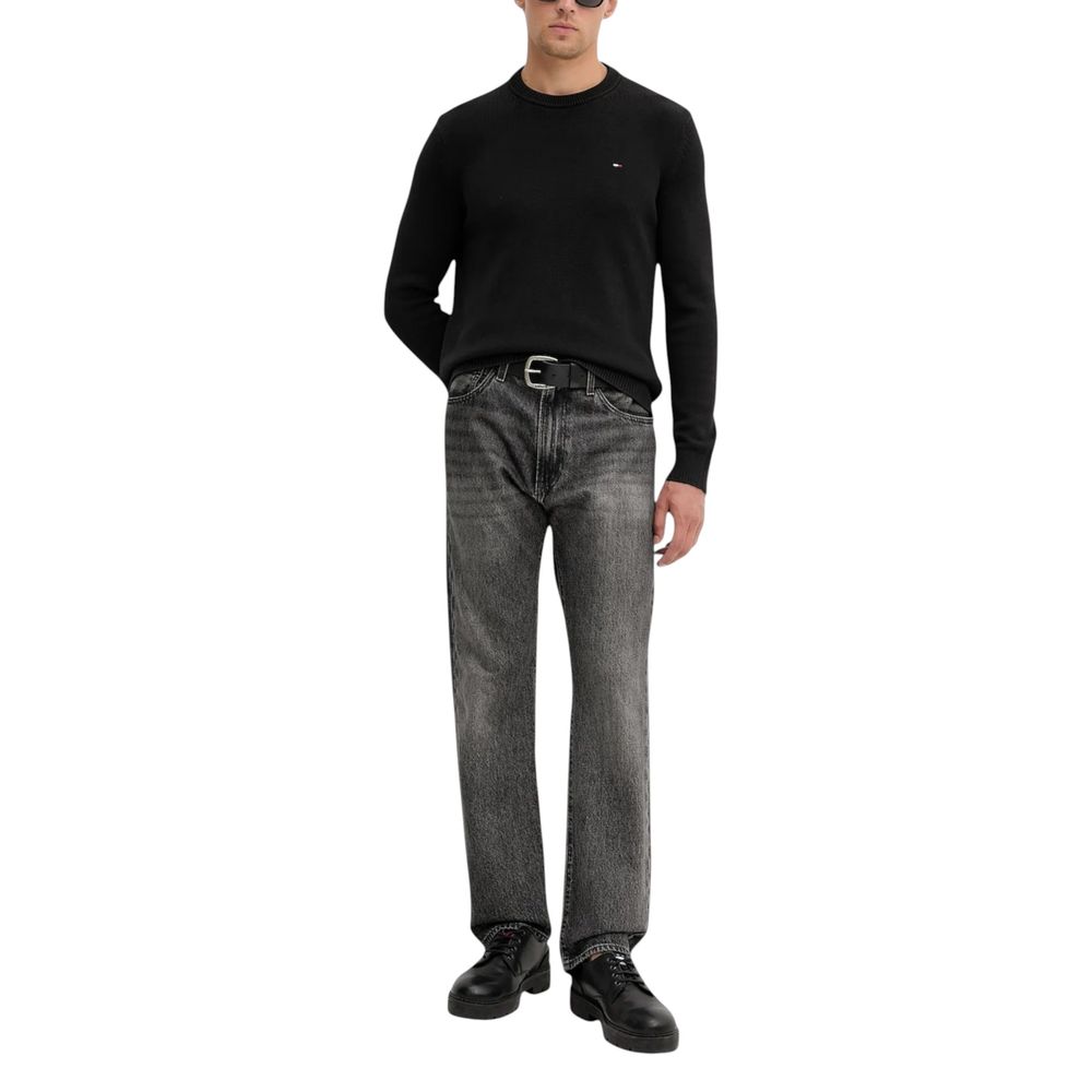 Tommy Hilfiger Jeans Black Organic Cotton Sweatshirt