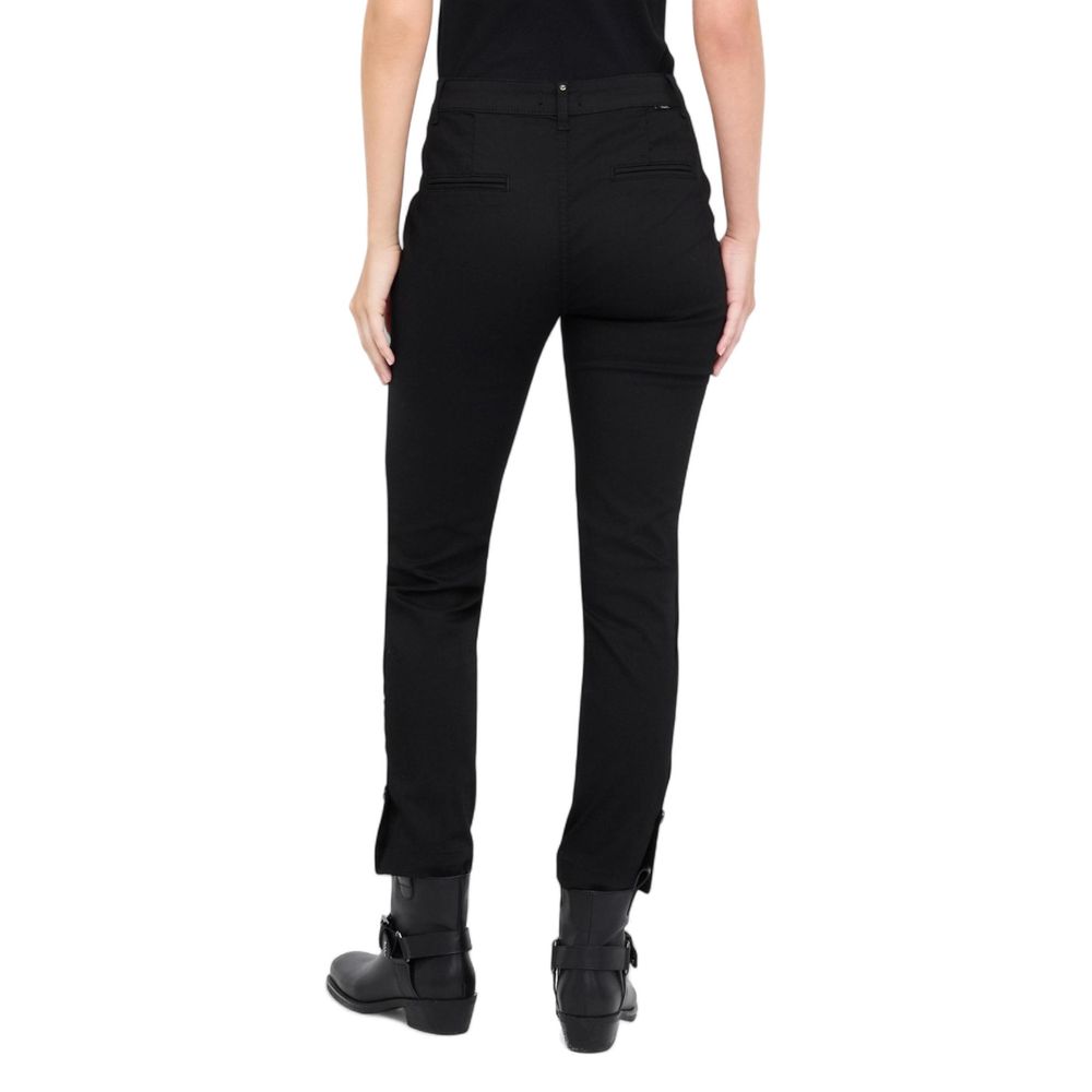 Liu Jo Black Cotton Dress Pants