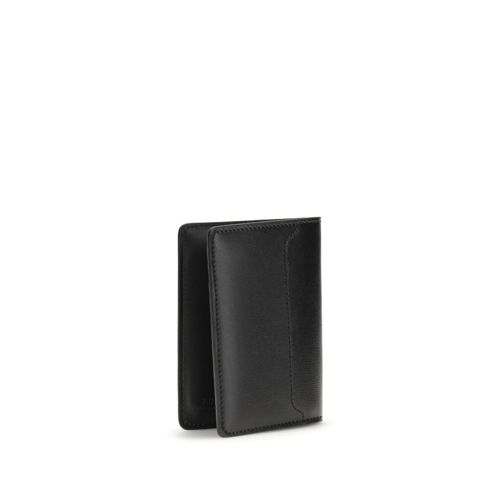 Fendi Black Calf Leather Bos Taurus Wallet