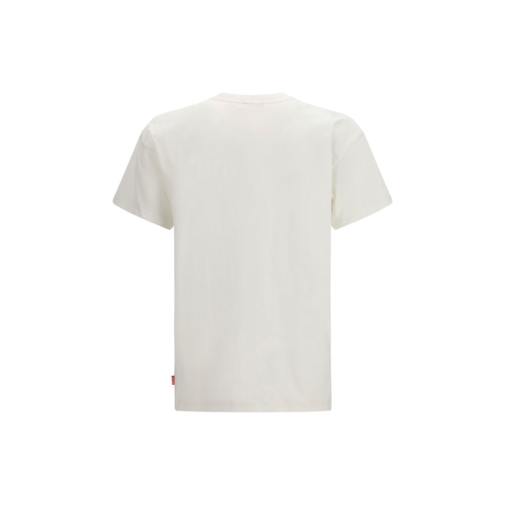 Diesel White Cotton T-Shirt