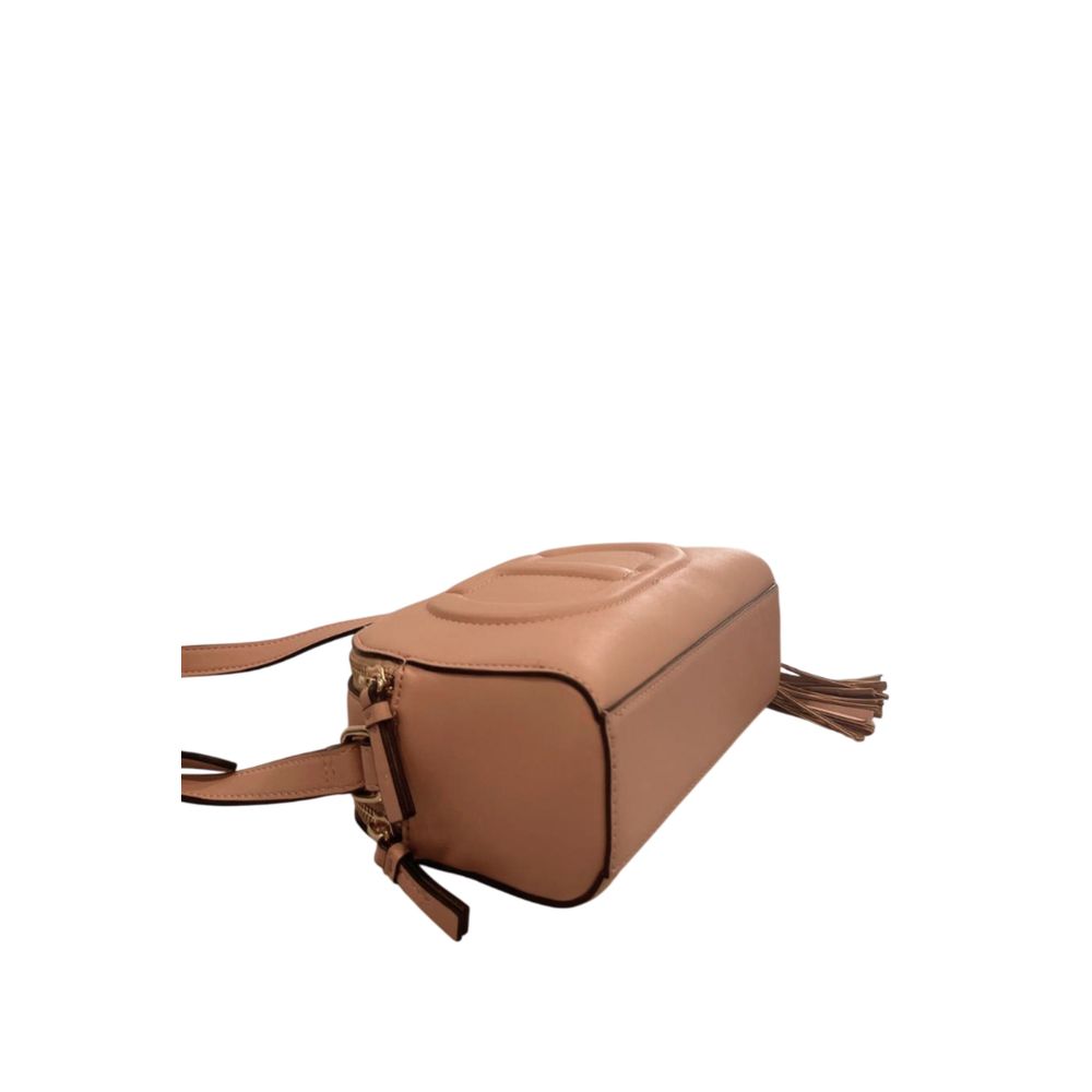 Twinset Pink Faux Leather Women Crossbody