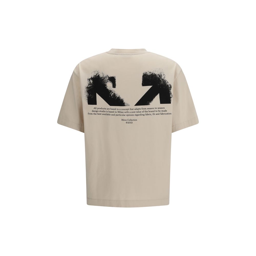 Off-White Beige Cotton Sportswear