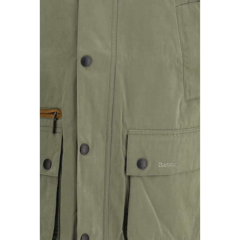 Barbour Bicolor Cotton Biker Jacket