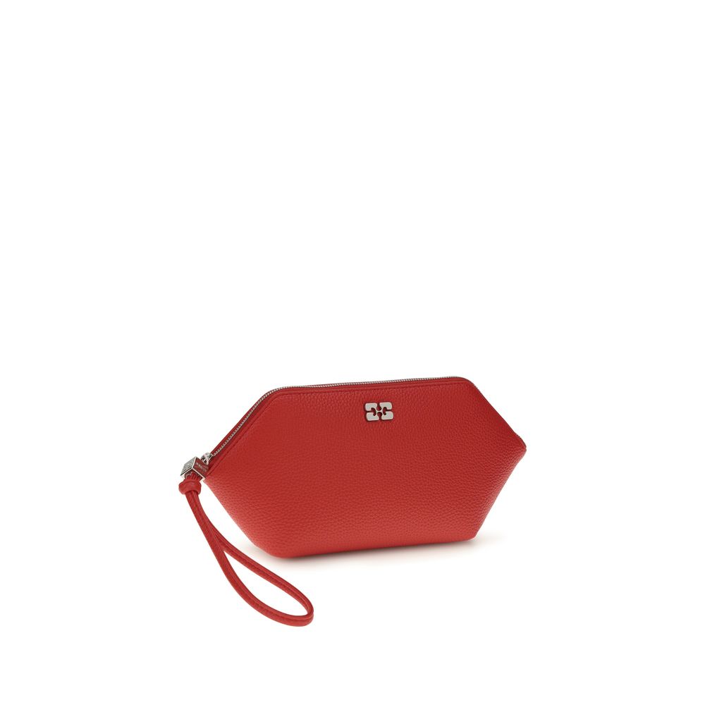 Ganni Multicolor Recycled Leather Clutch Bag
