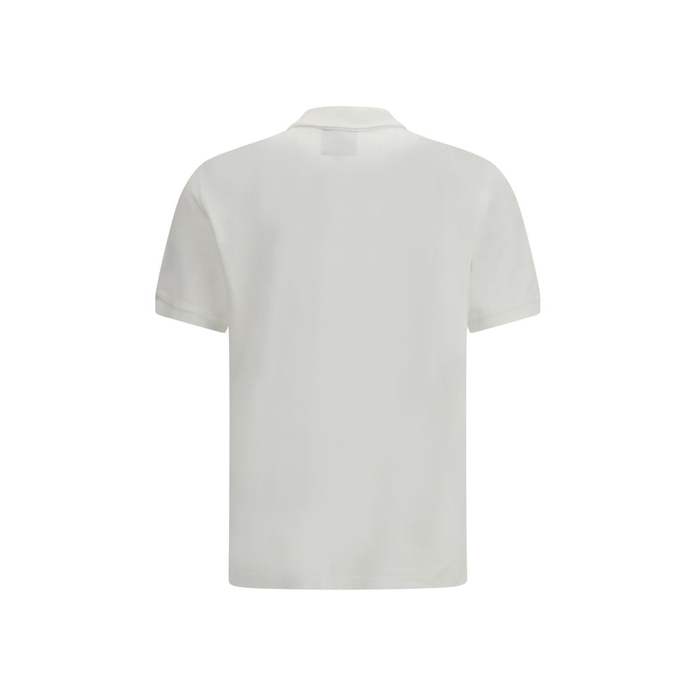 Parajumpers White Cotton Polo Shirt