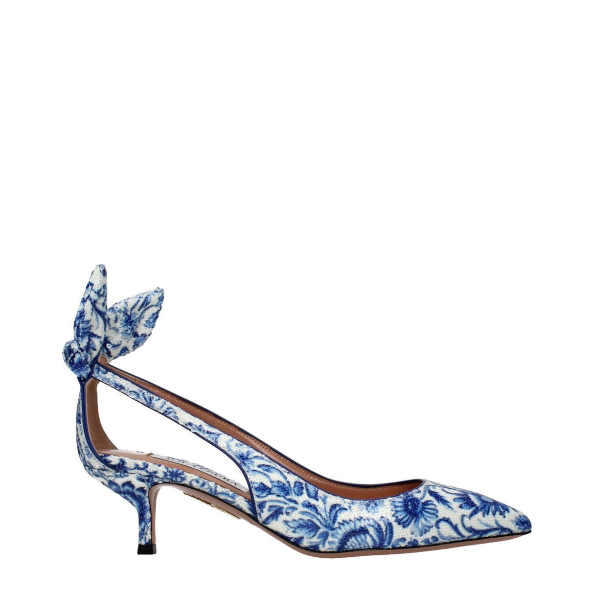 Aquazzura Blue Paillettes Pumps