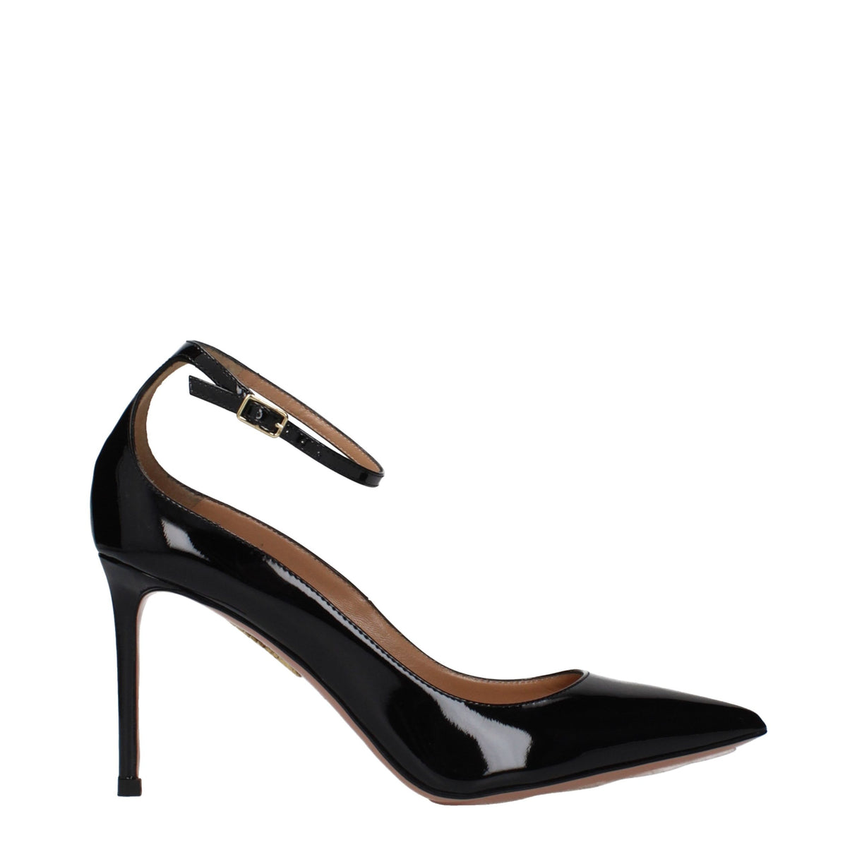 Aquazzura Black Leather Pumps