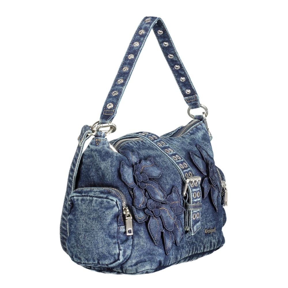Desigual Blue Cotton Women Bag