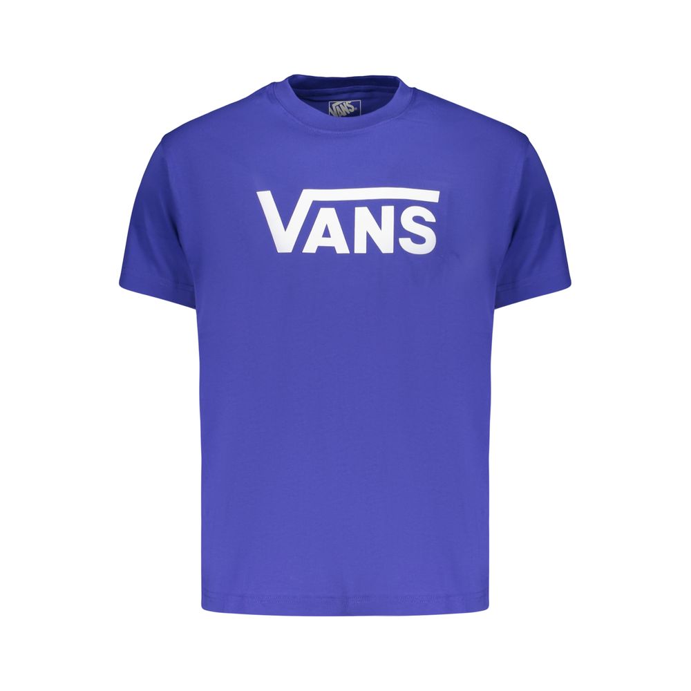 Vans Blue Cotton Men's T-Shirt