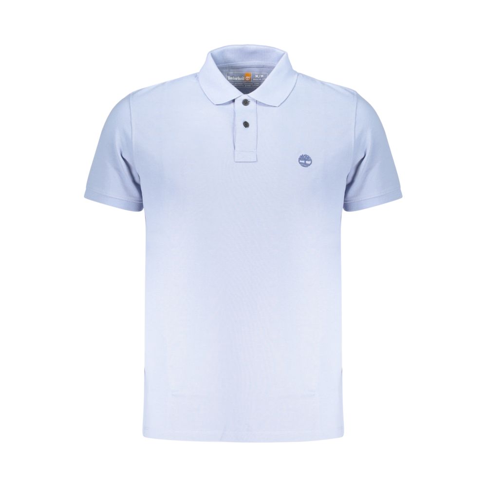Timberland Azzurro Cotton Men Polo Shirt