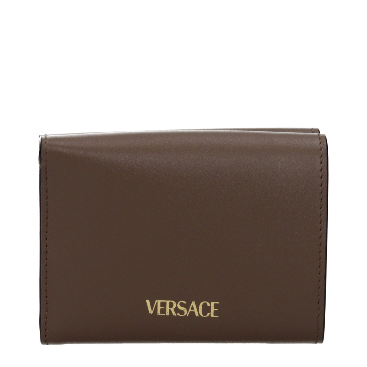 Versace Brown Leather Wallet