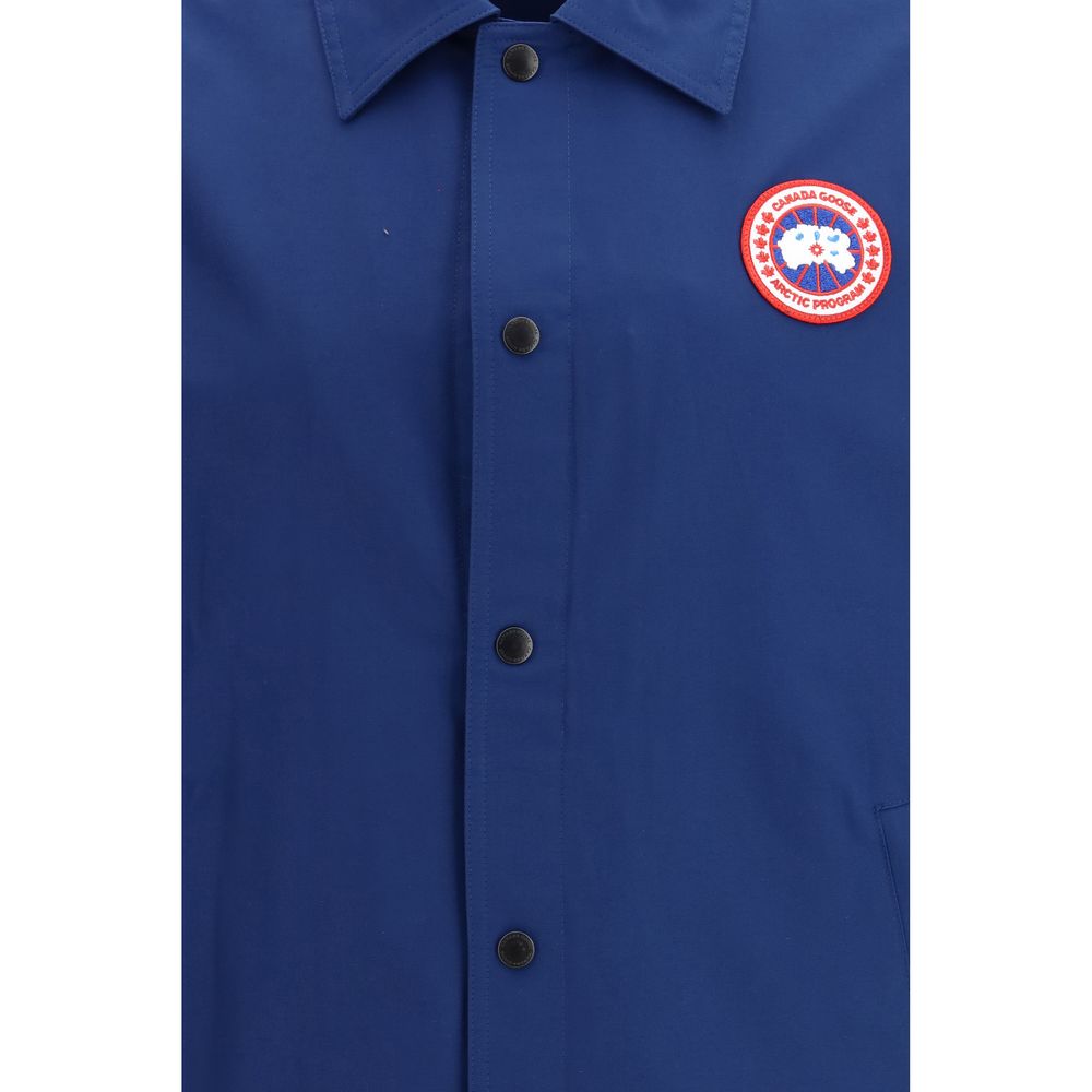 Canada Goose Blue Cotton Coat