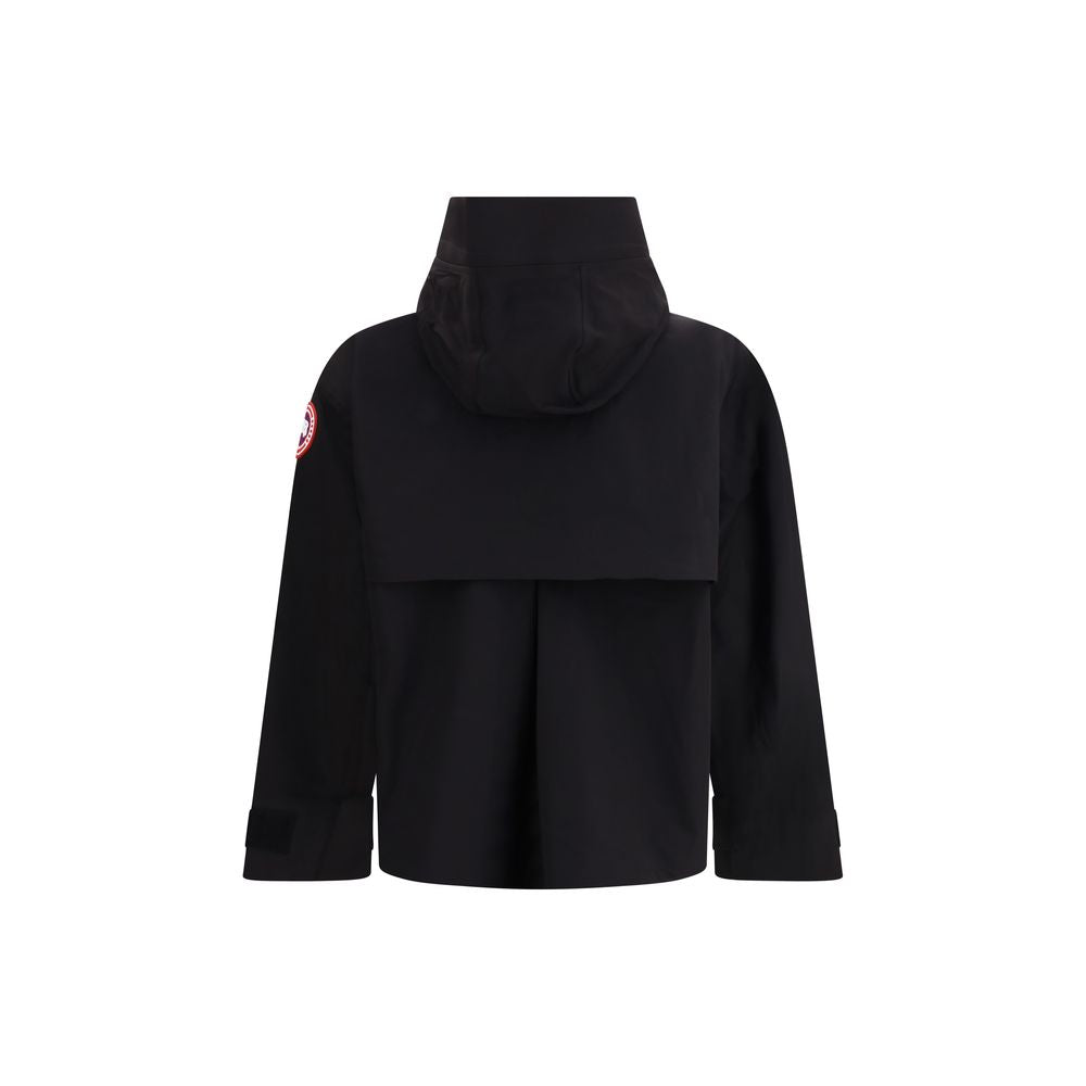 Canada Goose Black Recycled Polyamide Rain Coat