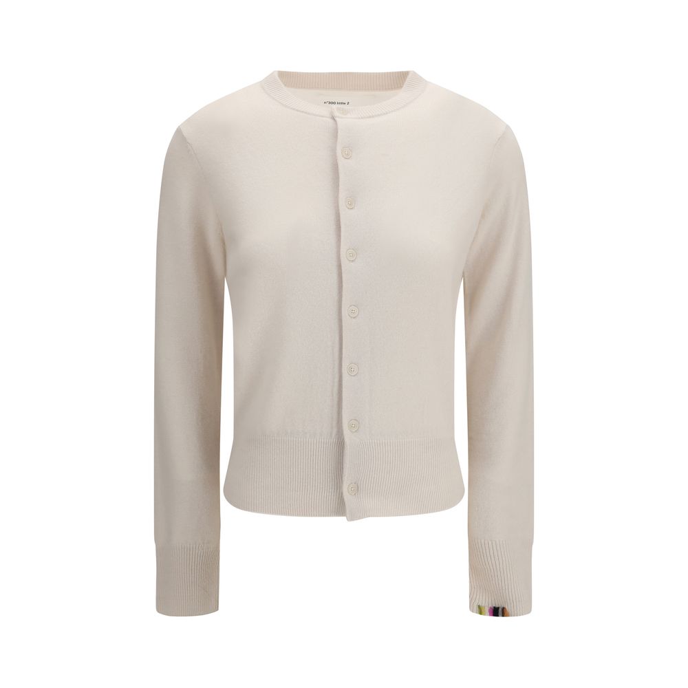 Extreme Cashmere Beige Cashmere Cardigan