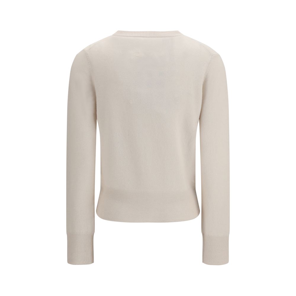 Extreme Cashmere Beige Cashmere Cardigan