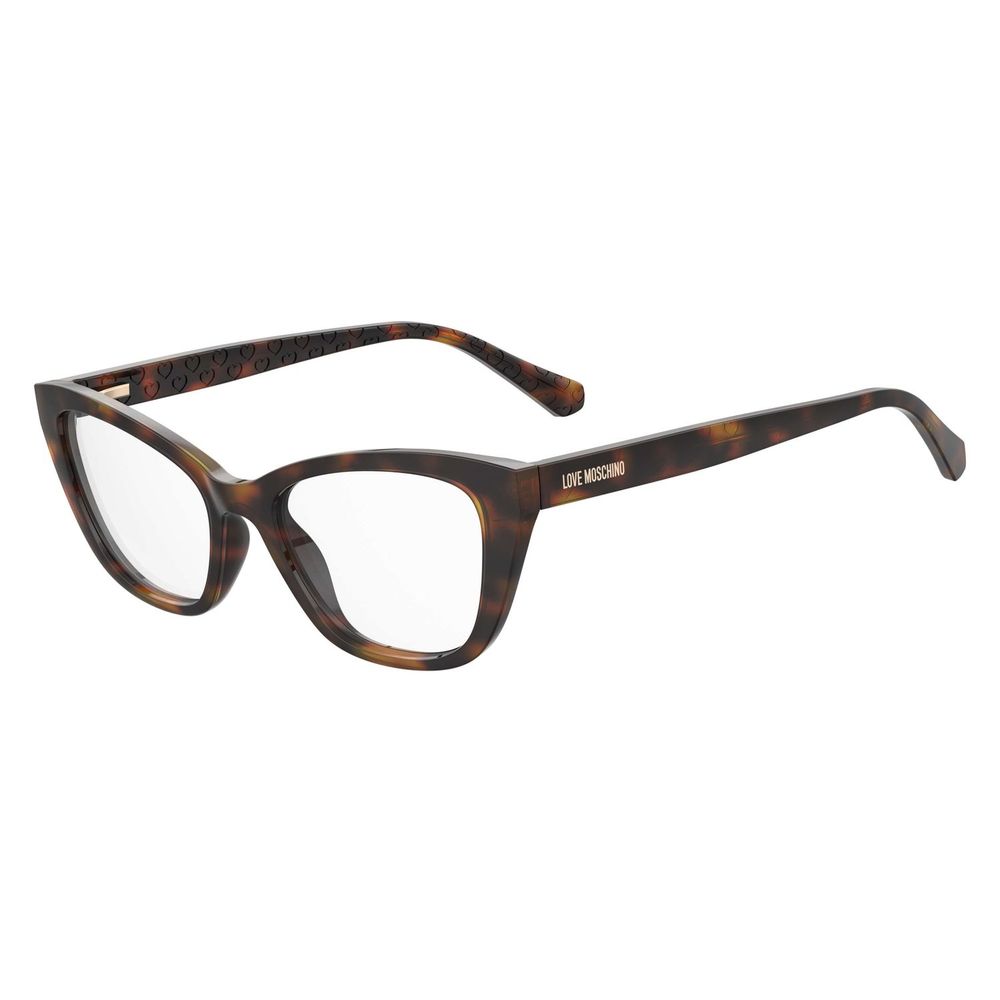 Love Moschino Brown Cellulose Propionate Glasses (Frames)