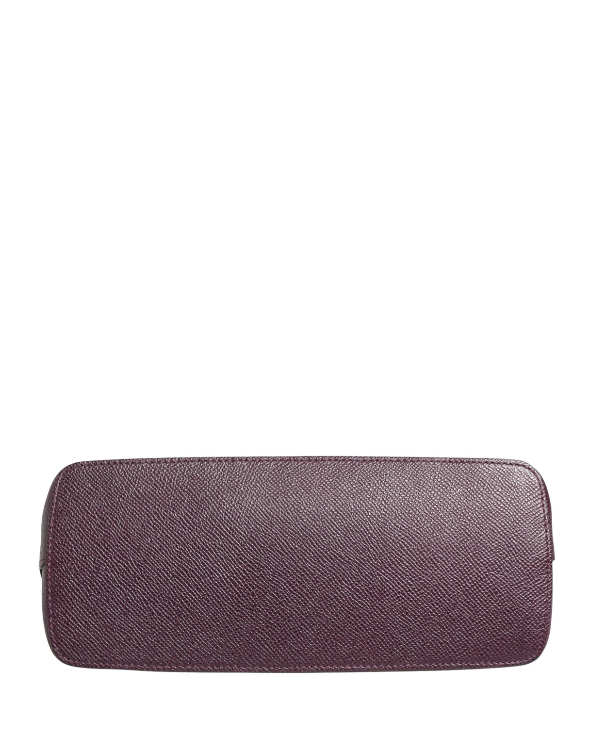 Dolce & Gabbana Dark Purple Leather DG Logo Zip Around Hand Purse Wallet