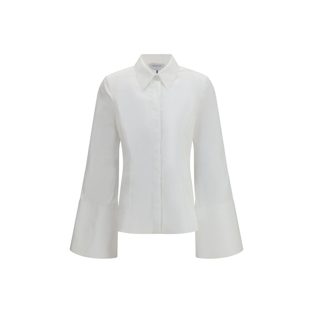 Gabriela Hearst White Cotton Dress Shirt