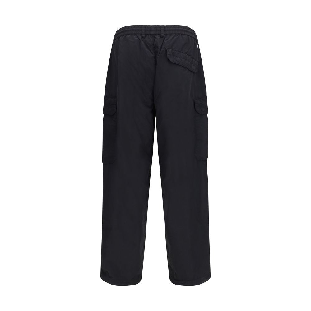 C.P. Company Black Polyamide Cargo Pants