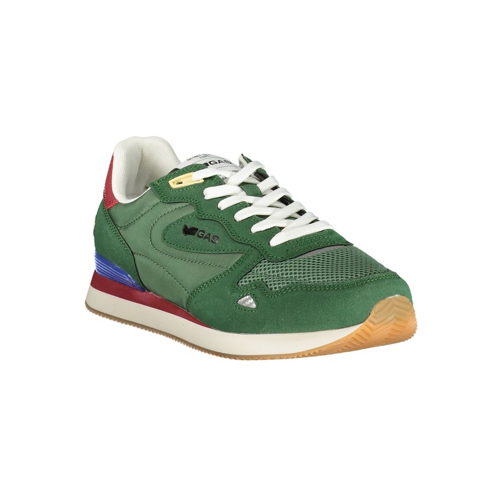 Gas Verde Polyester Men Sneaker