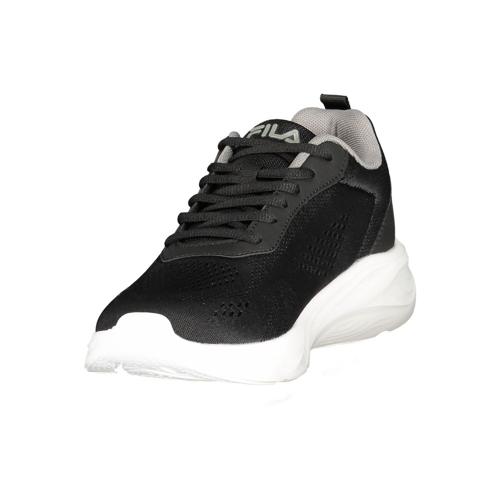Fila Nero Polyurethane Men Sneaker