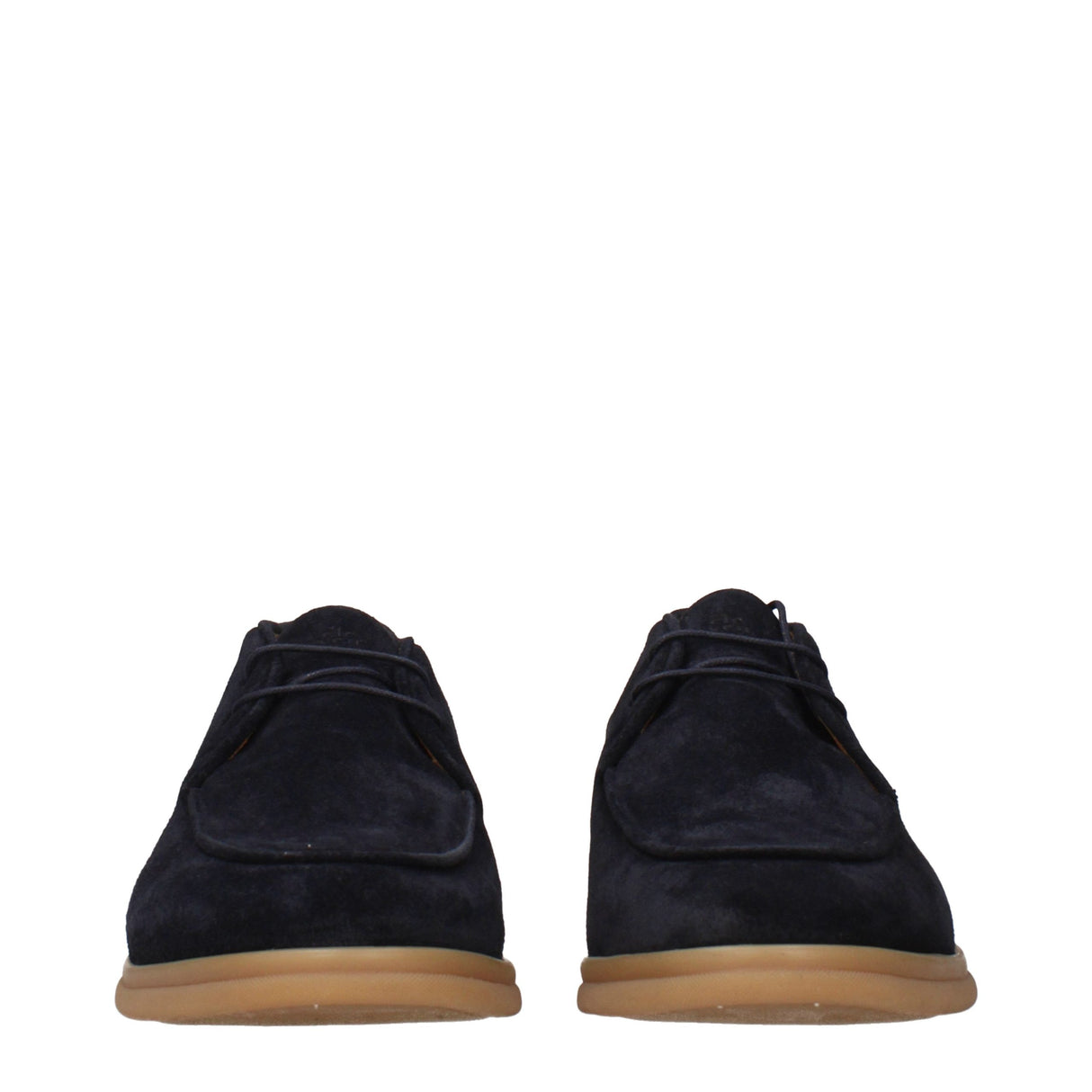 Eleventy Blue Leather Oxfords And Derbies