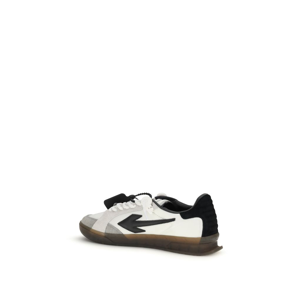 Off-White Multicolor Calf Leather Bos Taurus Low Top Sneakers